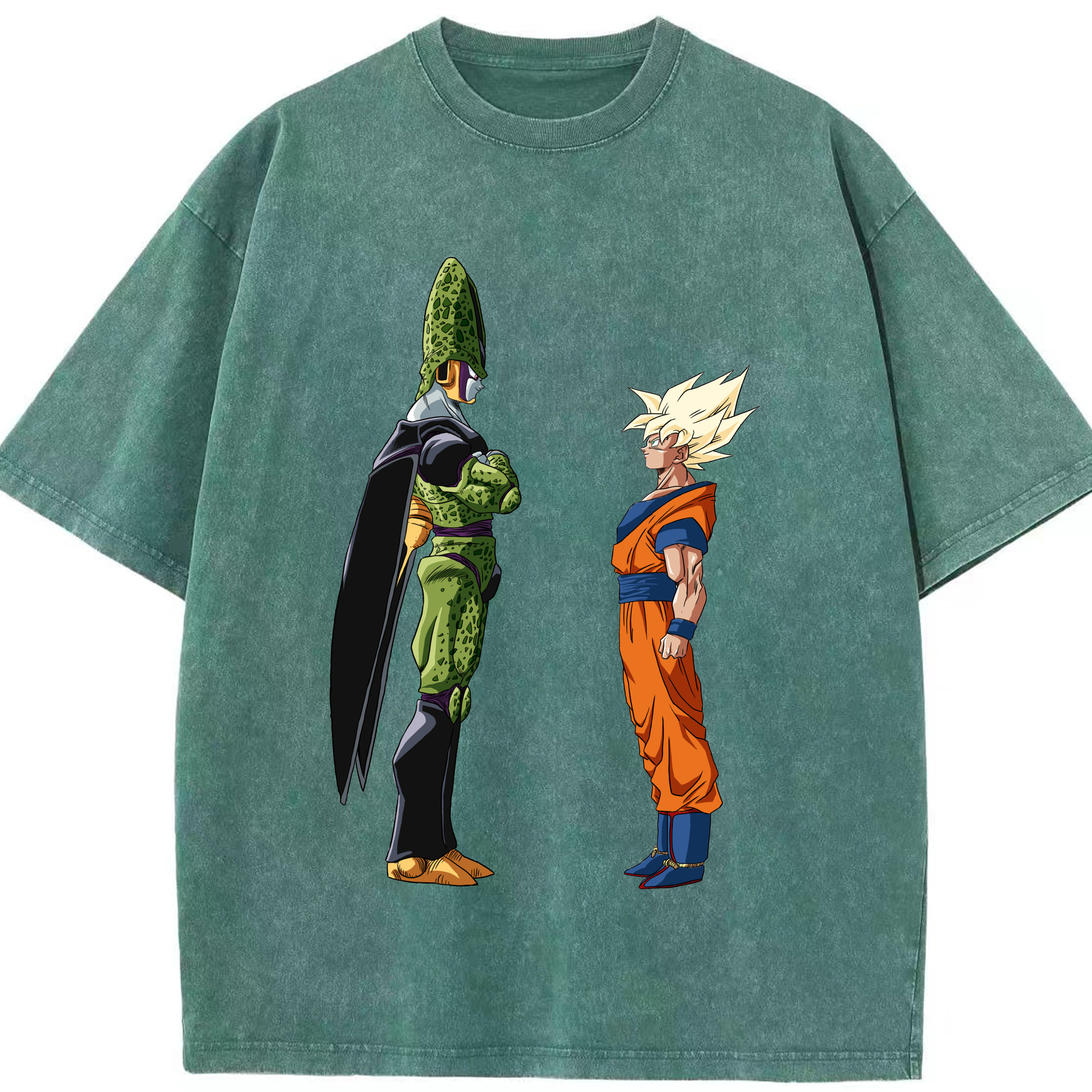 （画像用） ドラゴンボール DRAGON BALL 綿100% ヴィンテージ風 半袖Tシャツ（フロントプリント）